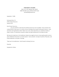 Medical assistant cover letter sample (image). Sample Cover Letter For Medical Job Medical Receptionist Cover Letter Examples And Templates