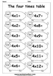 4 Times Table Times Tables Worksheets Multiplication Worksheets Multiplication Times Tables