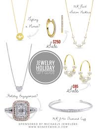 Jewelry Holiday Gift Guide With Michaels Jewelers Nonee S World Jewelry Inspiration Jewelry Holiday Gift Guide
