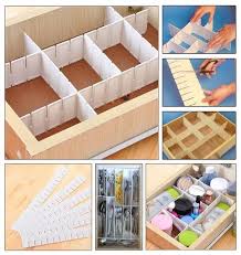 Verstellbarer Schubladentrenner Schubladenteiler Organizer Schrank Aufbewahrung Schublade Trennen Schubladenteiler Schubladen Aufbewahrung