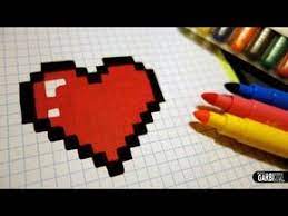Piece of pizza is pixelated. Comment Dessiner Kinder Kawaii Etape Par Etape Dessins Kawaii Facile Youtube Graph Paper Drawings Graph Paper Art Easy Pixel Art