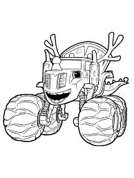 Blaze and the monster machines coloring pages. Pin On Zapisane Na Szybko