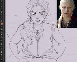 Post 5839030: Emma_DArcy Game_of_Thrones House_of_the_Dragon  Rhaenyra_Targaryen rosehearys