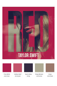 Gifs and photos of taylor swift. Red Cover Color Palette Taylor Swift Posters Taylor Swift Album Taylor Swift Drawing
