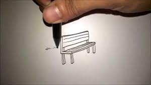 Pada dasarnya sketsa digunakan sebagai kerangka di dalam karya seni lukis. Cara Menggambar Kursi Taman Dari Huruf L How To Draw A Bench From A Letter L Youtube