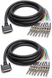 This division of the hosa . Hosa Technology 2x 6 56 2m Male Db 25 To 8x 4 Max 77 Off 1 Stereo Ph