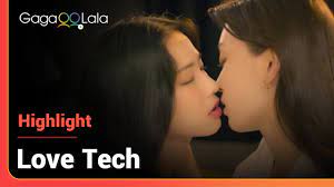 This kiss between 2 Korean girls in lesbian short 