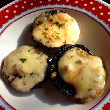 Champignons Au Fromage Georgie Champignons Farcis Au Fromage Alimentation Repas Vegetarien