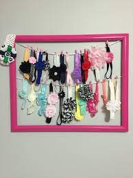 Baby Headband Display Storage Diy Baby Headband Storage Diy Baby Headbands Diy Baby Stuff