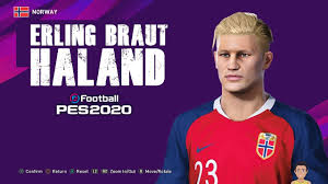 We would like to show you a description here but the site won't allow us. Erling Braut Haland Pes 2020 Face Build Stats Youtube