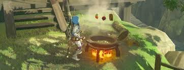 It's just a homemade fire pit. Zelda Breath Of The Wild Guide Cooking Tips Tricks And Recipes Stevivor
