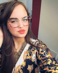 Chris Schwarz-Tortoise Geometrisch Brille