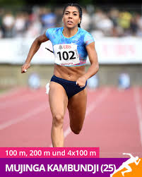 Maybe you would like to learn more about one of these? Mujinga Kambundji Verrat Mein Freund Ist Auch Sportler Blick
