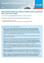 You are presented with so many insurance options that you are unsure which is best. Does Covid 19 Affect The Health Of Children And Young People More Than We Thought The Case For Disaggregated Data To Inform Action