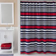 Invalid Url Striped Shower Curtains Blue Bathroom Decor Red Shower Curtains