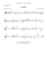 Trumpet sheet music & audio. Free Sheet Music Scores Lullaby Brahms Free Trumpet Sheet Music Notes Sheet Music Trumpet Sheet Music Sheet Music Notes