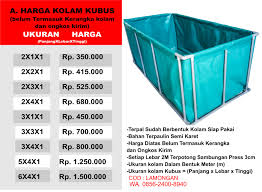 Wa 0856 2400 8940 Distributor Jual Pusat Jasa Pembuatan Kolam Terpal Lele Kirim Ke Depok Bandung Kirim Ke Pekanbaru Kolam Terpal Lele Dan Rangka Kirim Ke Jogja Jualkolamterpalbioflok