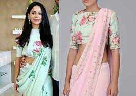 I love this pattern, provided by brian campbell. 20 Latest Floral Printed Saree Blouse Designs To Try This Year Styling Tips For Floral Printed Blouse Floral Blouse Designs Saree Blouse Designs Saree Designs