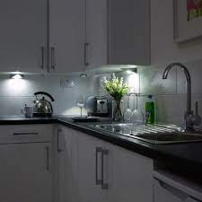 5 4 3 2 1. Under Cabinet Triangle Lights In Cool White 6000k