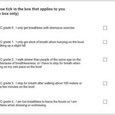 Image result for Lung Function Questionnaire