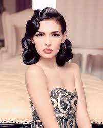 Luki Picture On Visualizeus Retro Wedding Hair Retro Hairstyles Vintage Hairstyles