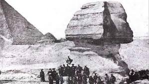 بعثة الساموراي عند أبو الهول Sphinx Egypt History Pictures
