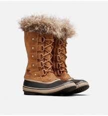 Womens joan of arctic™ wedge ii zip bootie. Apres Ski Boot Sorel Joan Of Arctic Camel Brown Black Woman Alpinstore