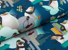 Том макграт, крис миллер, кристофер найтс и др. Jersey Madagascar Pinguine Blau