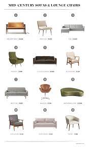 You can invest in the bigger items that you'll love forever while also creating a clean, calm living space. Mid Century Modern Furniture Everything You Need To Get The Look Mid Century Modern Lounge Mid Century Modern Living Mid Century Modern Interiors