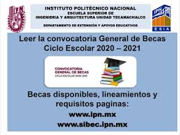 Convocatoria de licenciaturas en línea unam. Becas Ipn 2020 Requisitos Y Como Registrarse