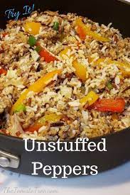 Unstuffed Peppers Sausage Recipes For Dinner Stuffed Peppers Ground Italian Sausage Recipes