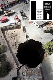 sink hole guatemala 330 ft deep