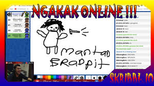 Tebak gambar game is a light brainstorming game, pieces of picture are set as they form new vocabulary, which is adopted from daily slang, unique and funny phrase, or even any happening events and. Main Tebak Gambar Skribbl Io Ngakak Online Youtube