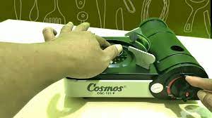 Tatakan panel berbahan alumunium sehingga anti panas, tahan lama dan anti. Cosmos Cgc 121 P Kompor Gas Portable Cosmos Cgc 121 P Youtube
