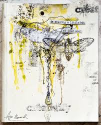 A Little Bit Of Your Soul Visible Image Art Journal Inspiration Mixed Media Art Journaling Art Journal