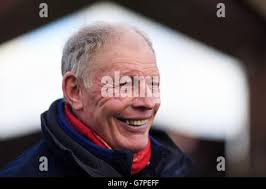 Trainer gary moore during the visit to cisswood racing stables hi-res stock  photography and images