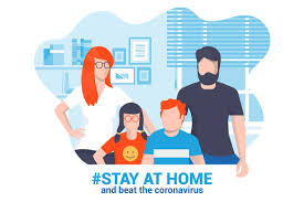 Stay At Home Awareness Campaign In 2020 Awareness Campaign Illustration Design Stay At Home