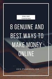 Survey sites has earned me a lot of money in past couple of years. 8 Genuine Ways To Make Money Online In 2020 Dreamandu