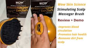 Расческа aliexpress christmas gift great mini portable original abs magic tt hair brushes professional scalp massage brush hair combs hair care tool. Wow Skin Science Stimulating Scalp Massager Brush Review Demo Best For Hair Scalp Hindi Youtube