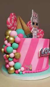 Banner and customize it with your little ones' age. Lol Snowbunny Doll Cake Lol Doll Cake Doll Cake Doll Birthday Cake