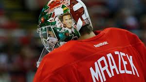 You can save the petr mrazek helmet here. Red Wings Surprise With Unprotected Players For Nhl Expansion Draft Weyi