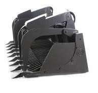 60" Wide Skid Steer Rock Grapple Bucket With Teeth - Spartan ...