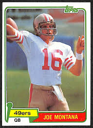 Buy joe montana rookie cards on ebay joe montana (6/11/1956) was born in new eagle, pa, and was drafted by the san fransico 49ers in the 3rd round of the 1979 nfl draft (72 overall). Lot Detail 1981 Topps 216 Joe Montana Rookie Card
