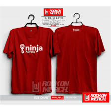Please contact the restaurant directly. Kaos Baju Ninja Xpress V 1 Kaos Kurir Ekspedisi Rock On Shopee Indonesia