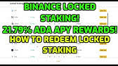 Fixed staking will suit crypto holders that are comfortable with locking in their coins for the set period of time to accrue the staking benefits. Binance Locked Staking Tutorial Youtube