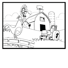 Perfect for a quiet activity after a petting zoo trip. Barn Coloring Pages With Animals Super Kins Author