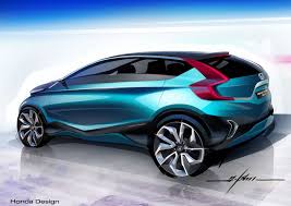 Honda Vision Xs 1 Concept Design Sketch Car Body Design Concept Cars Car Design Concept Car Design