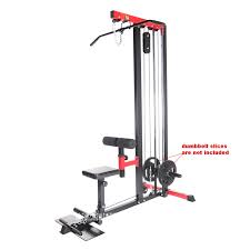 This bar is on a cable and can have different loads attached to it. Lrm501 Lat Row Machine Home High Low Pull Lat Pull Down High Pully Waist Back Shoulder Muscle Comprehensive Fitness Equipment Outdoor Fitness Equipment Aliexpress