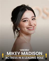 Mikey Madison took home the top win for Best Actress at the 97th Academy  Awards for her role in “Anora.”
