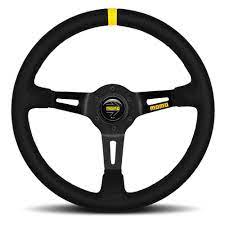 What is it about momo steering wheels that makes so many enthusiasts want to install them? Momo Mod 08 Black Suede Steering Wheel 350 Racing Fuel Autotek Store
